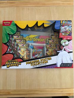 Ascended Heroes Mega Gardevoir Poster Collection