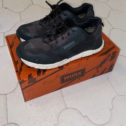 Red Wing WORX Steel Toe Shoe 5048 Size 10.5 W2