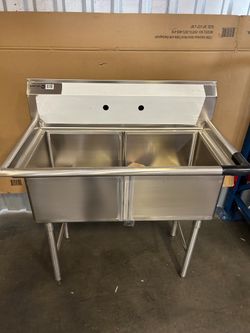 Heavy Duty Commercial Sink NORDSTEEL NSF Stainless G16 New