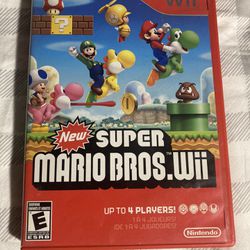 Nintendo Wii Super Mario Bros Game 