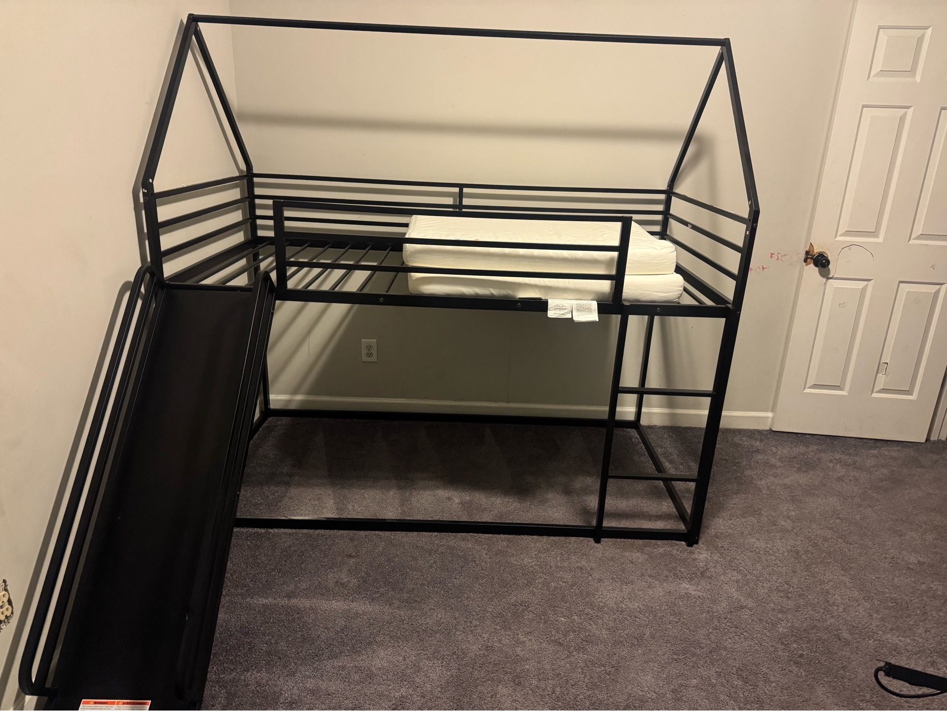 Bunk bed mattress not included