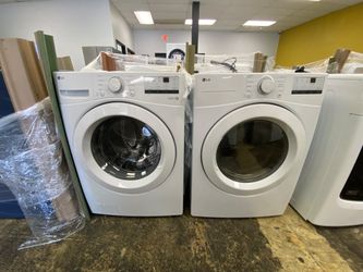 LG Washer and Dryer set WM3400CW DLE3400W