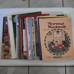 Vintage Cross Stitch Booklets / Leaflets Lot