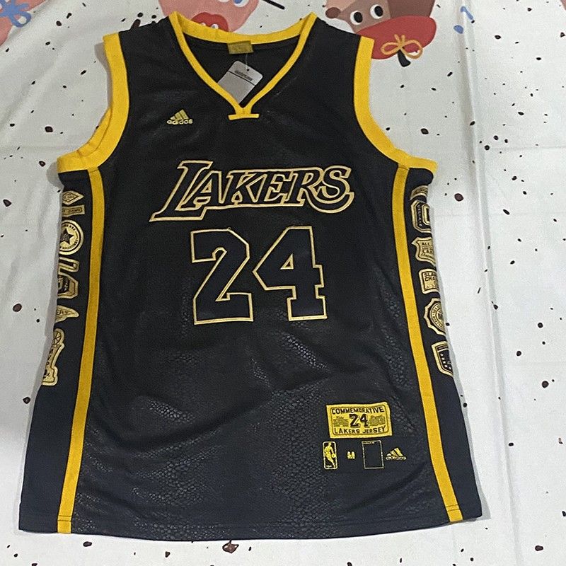 Los Angeles Lakers Player Bryants Black Jersey, Number 24
