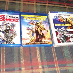 Bumblebee and Transformers 6-Movie Pack [Blu-ray] Boxed Set 