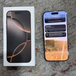 iPhone 16 Pro 1 TB Not Unlock Yet