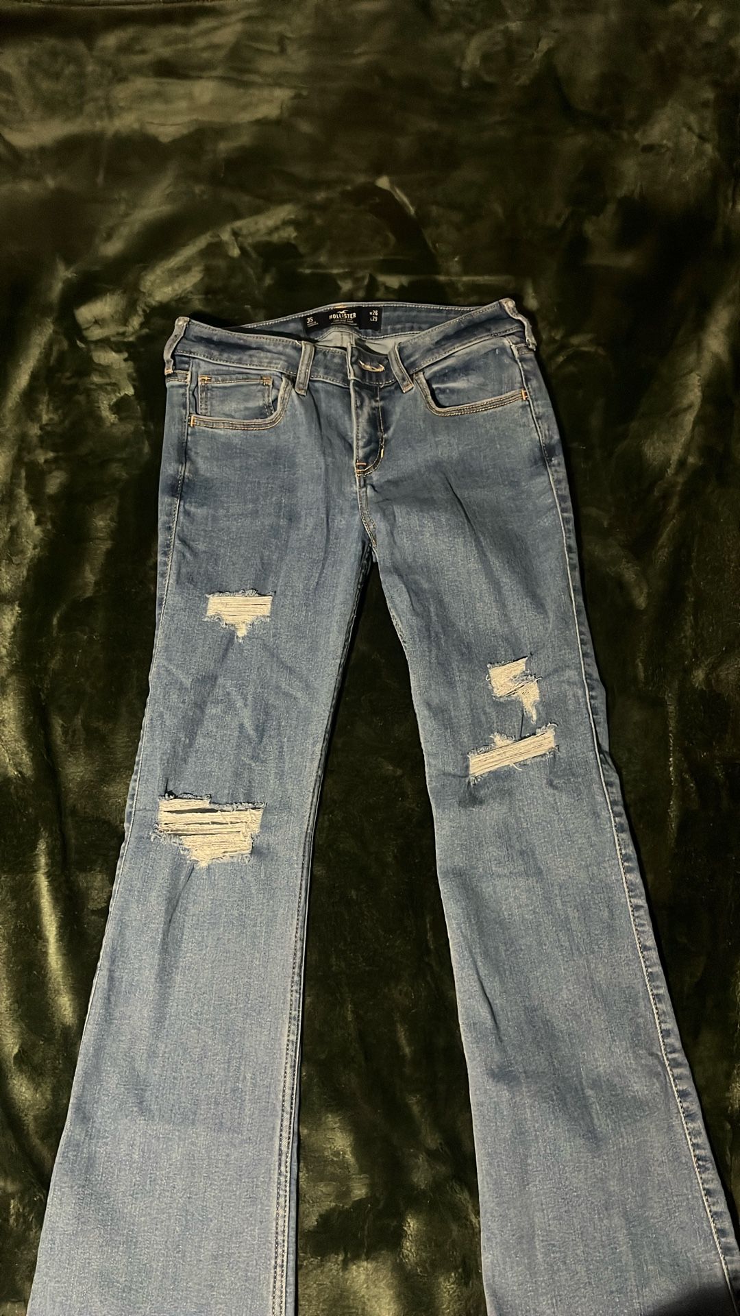 Hollister Low Rise Boot Jeans