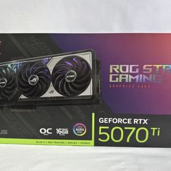 ASUS ROG Strix GeForce RTX 5070 Ti OC Edition 16GB GDDR7 Graphics Card