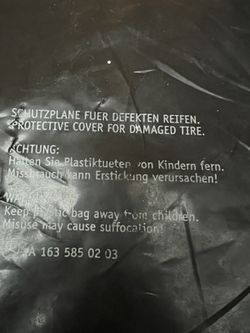 New Sealed Mercedes Protective Wheel Cover