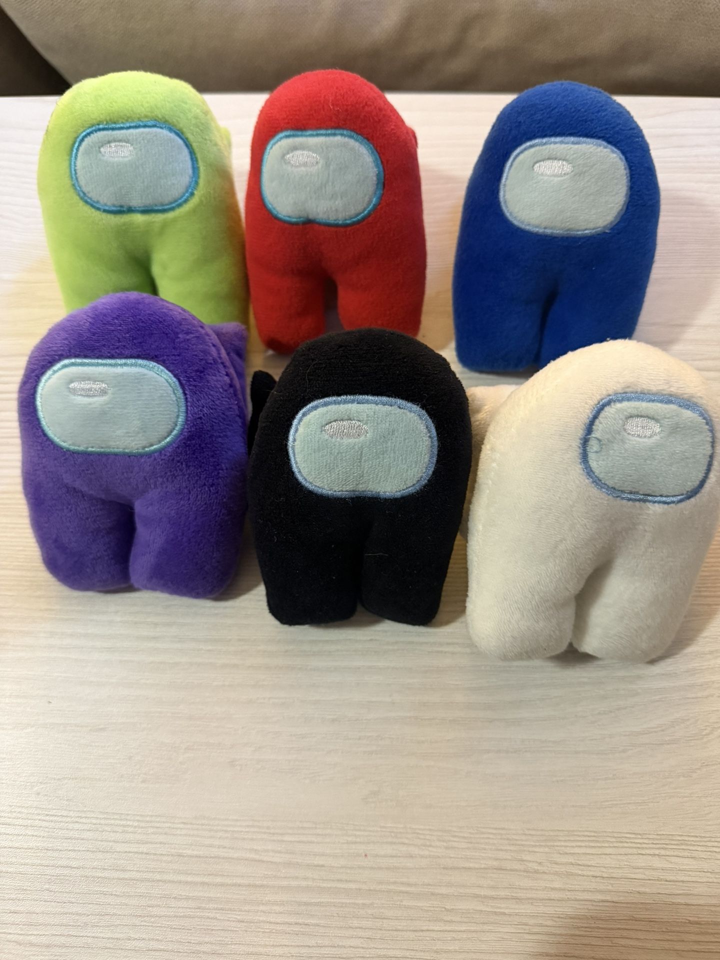 Among Us Plushie Set