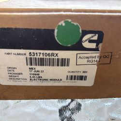 Cummins Ecm PART NUMBER (contact info removed)RX 