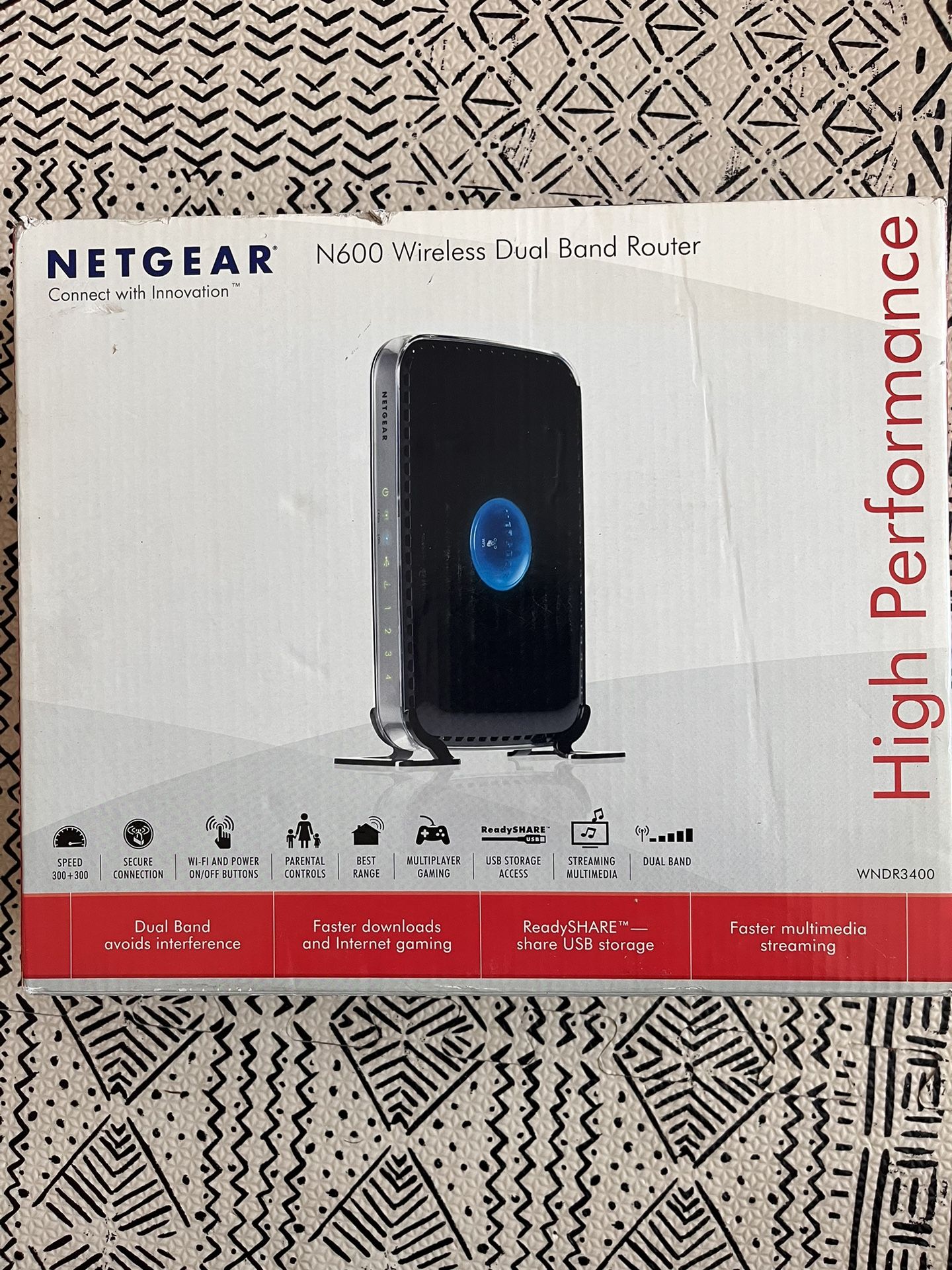 NetGear N600 Wireless Dual Band Router