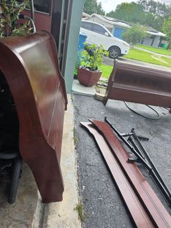 Wooden bedframe