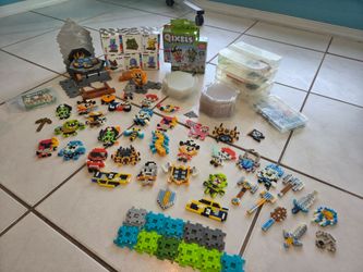 Pixels & Diamond Block Sets