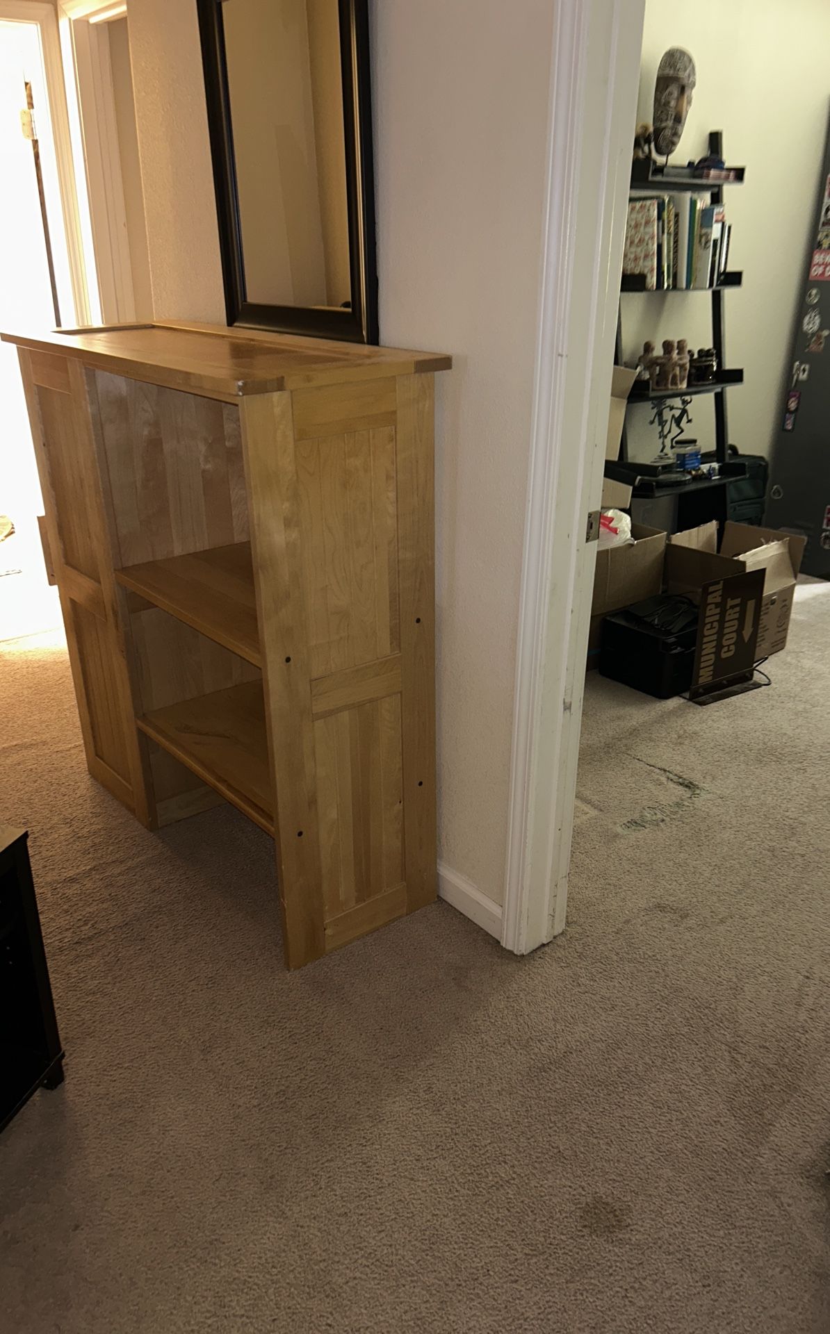 Dresser With Shelves