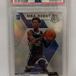 2019 Panini Mosaic Ja Morant RC Graded PSA 10