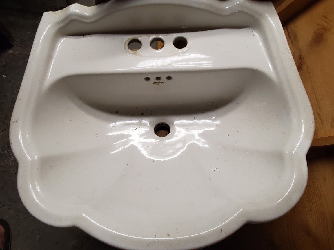 Pedestal Sink/Eljer/White