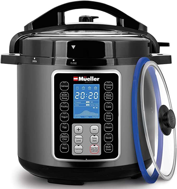 Mueller 10 In 1 Pro Series Pressure Cooker 6 Quart Capacity Brand New