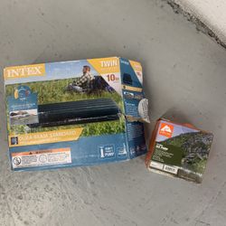 Twin Inflatable Mattress & Air Pump