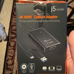 J5 4k HDMI Capture card
