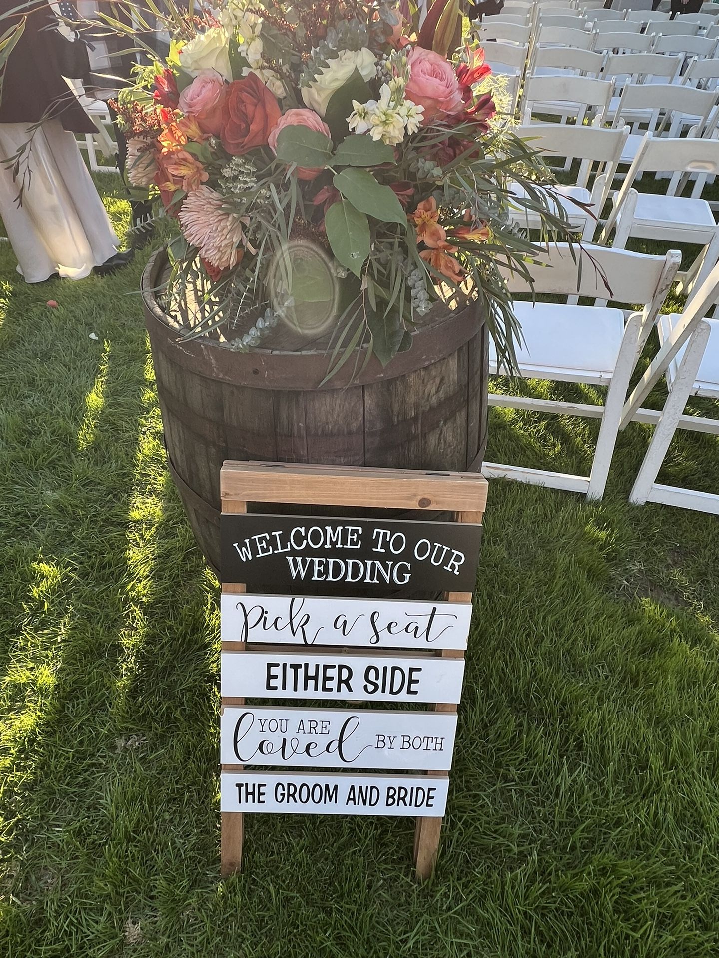 “Pick A Seat Not A Side”