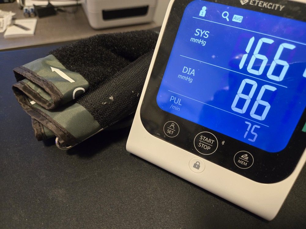 Blood Pressure Monitor Bluetooth