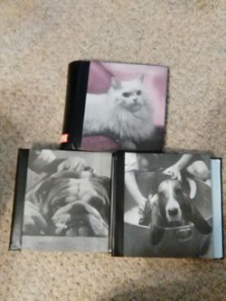 3 Photo Albums. Each hold 200 pictures.