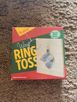 Ring toss with bottle opener