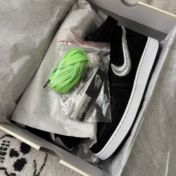 Stussy X Nike Vandal High Black Size 10