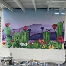 Hand Painted Mural