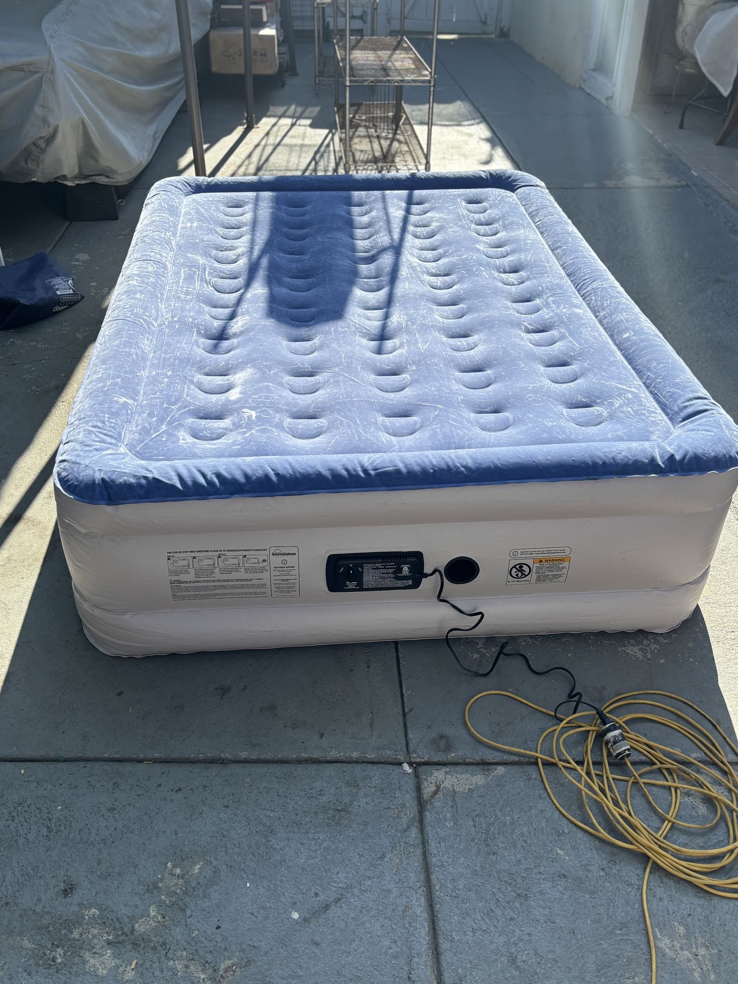 Queen Air Mattress Soundasleep Cloudnine Series