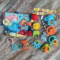 Baby Toys, Book And Pacifier Holders
