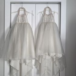 VESTIDOS DAVID’S BRIDAL PARA NIÑAS TAMAÑOS 3t Y 4t