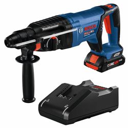 New Bosch Bulldog 1" SDS-Plus Rotary Hammer Kit (Battery/Charger Included)