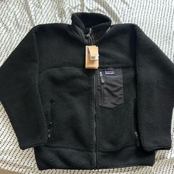 New Black Patagonia Fleece 