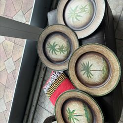 Set Of 8 Charger Plates 