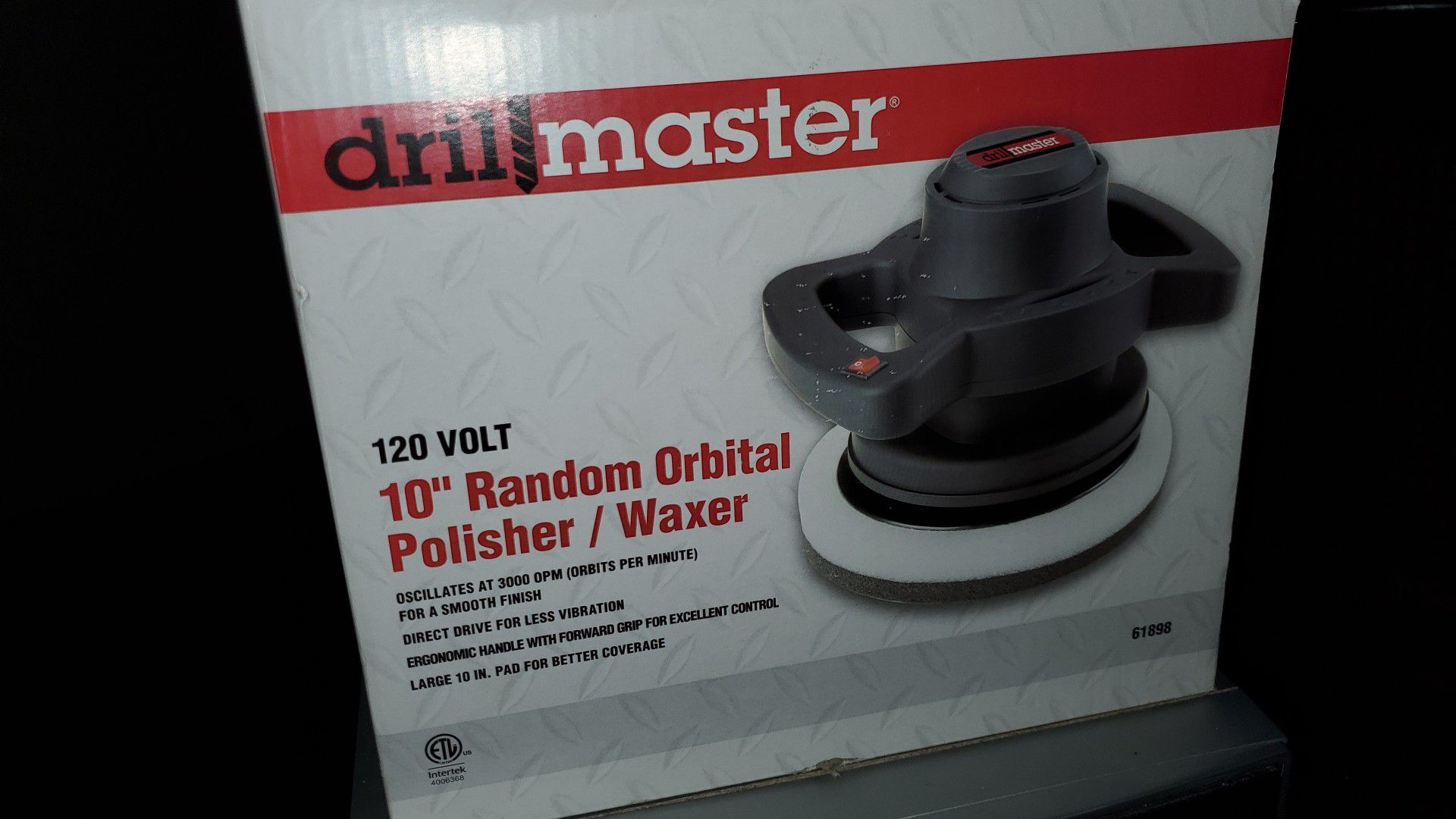 10" orbital polisher/waxer