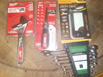 Tools (Milwaukee) and smart utility light