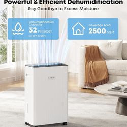 Brand New in the box--2500 Sq.Ft Dehumidifier