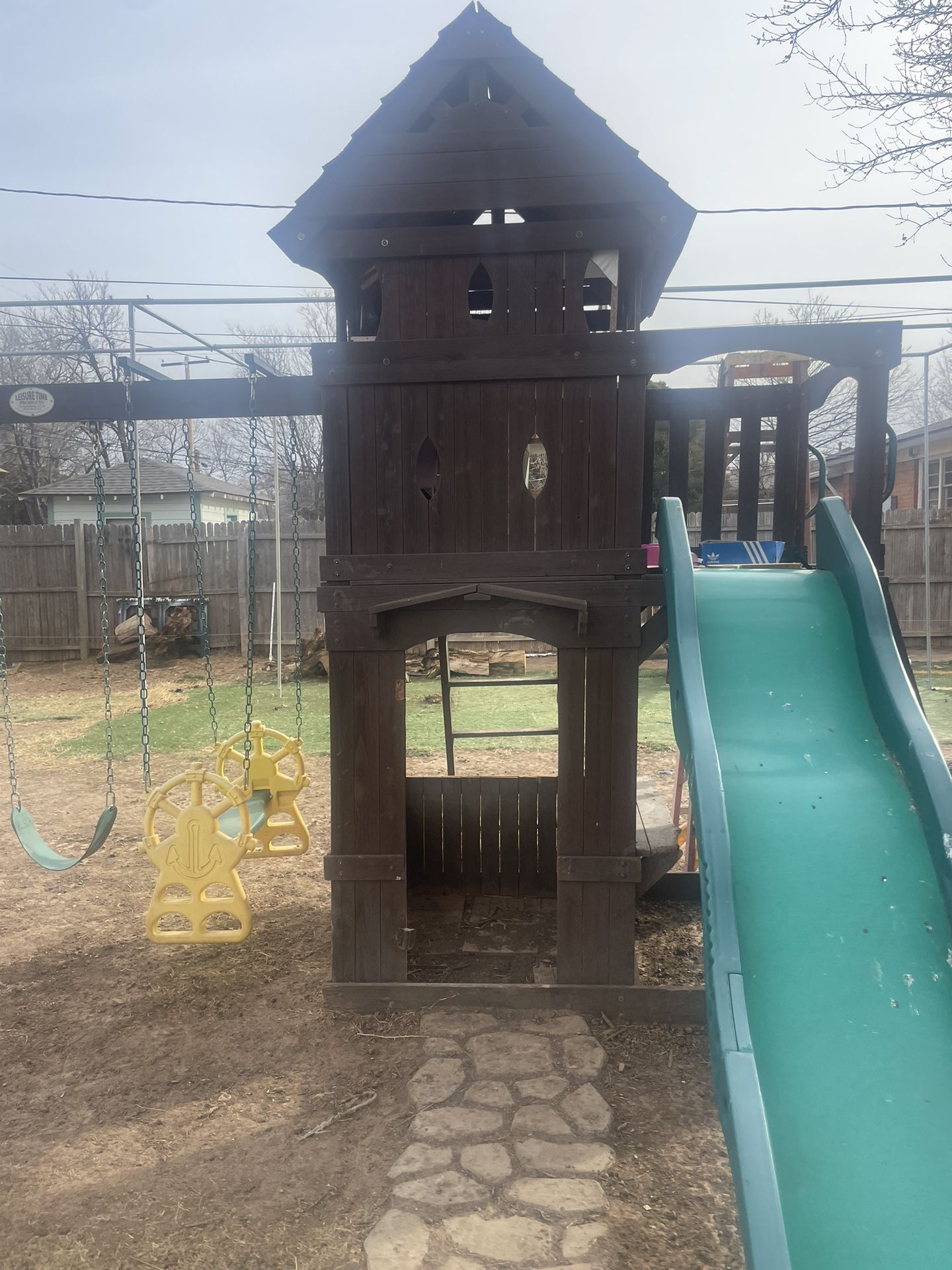 Backyard Swing Set And Club house for Sale in Amarillo, TX OfferUp