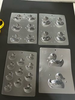 3D DUCKY molds candy chocolate soap shop cake centerpiece rubber duck shower