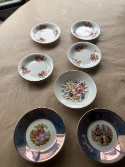 Porcelain Trinket Dishes