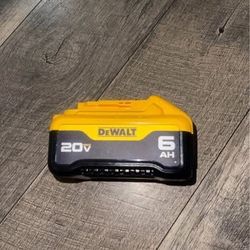 Dewalt 20V 6AH Battery