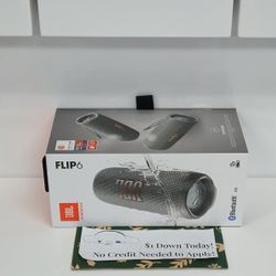 New-JBL Flip 6 - Bluetooth Speaker - Payments Available - Pay $1 Down To take It home