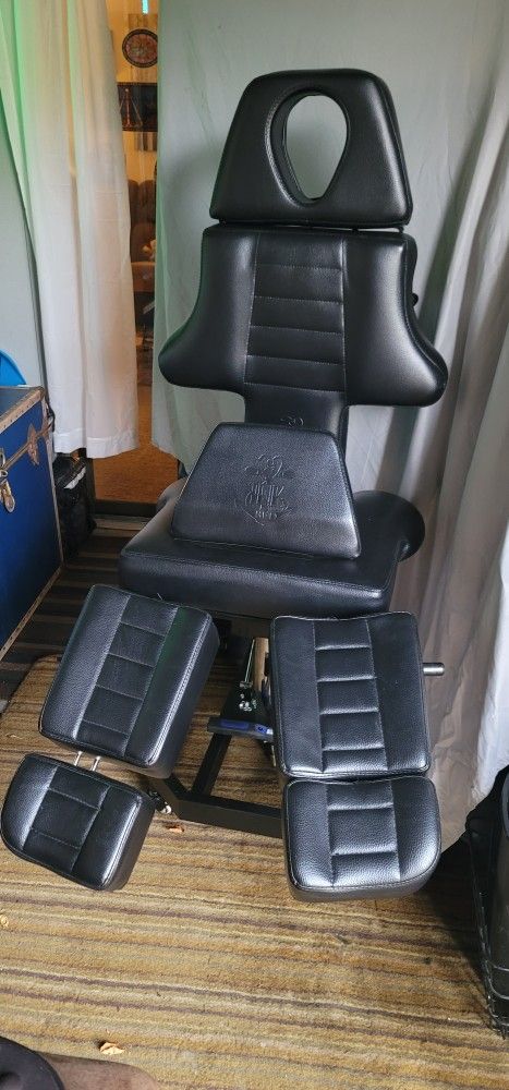 NEW INKBED HYDRAULIC TATOOING CHAIR/TABLE 