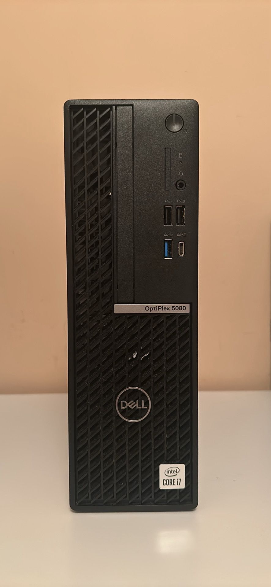 Dell OptiPlex 5080 SFF – i7-10700 | 16GB RAM | 256GB NVMe | Wi-Fi & BT | No OS