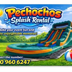 Renta de Tobogán Acuático