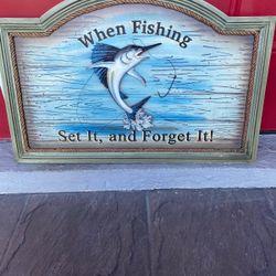 Wooden Fishing Frame 