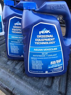 Peak Asian Vehicle Blue Antifreeze+Coolant