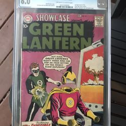 Showcase #23 (1959) CGC 6.0 — O/w To White; 2nd SA Green Lantern (Hal Jordan)